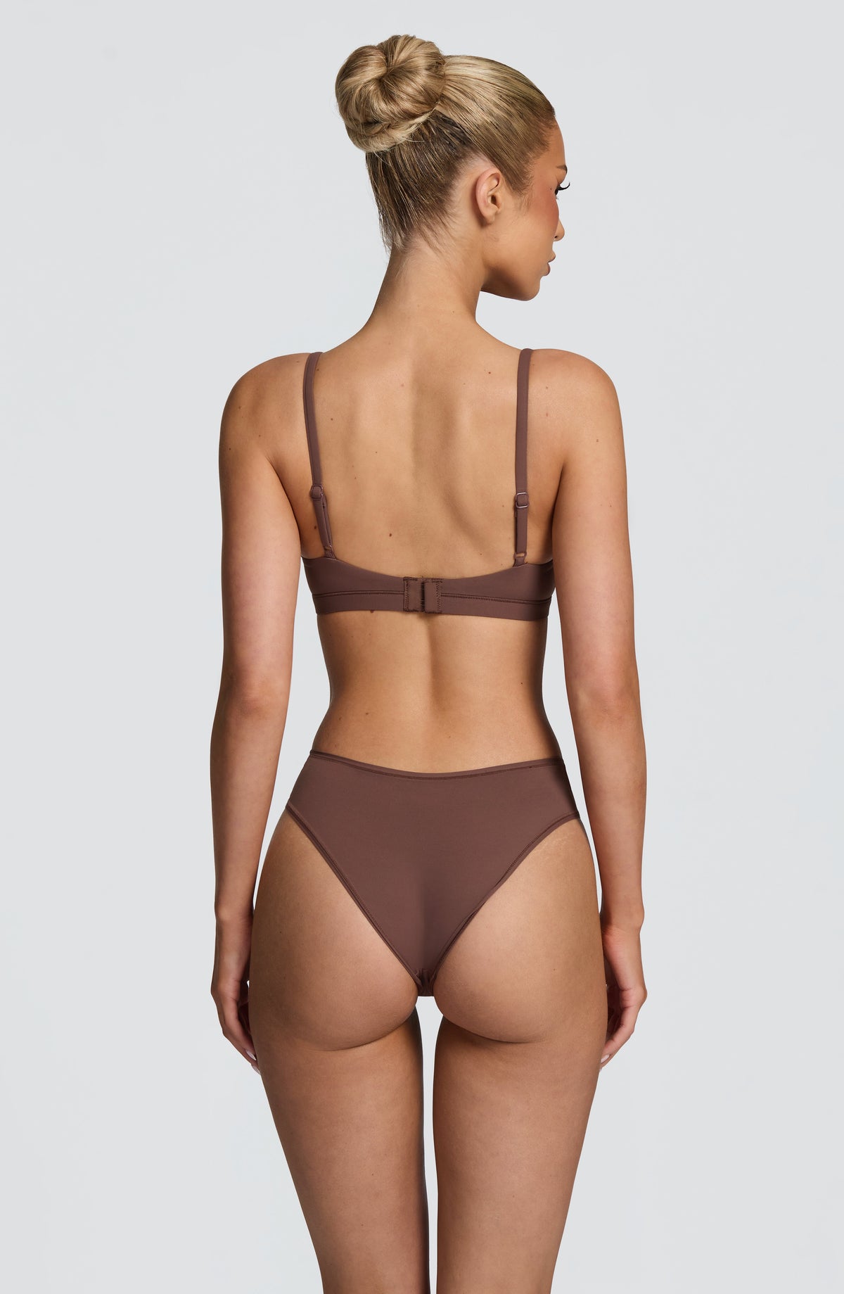 SoftForm Triangle Bralette - Chocolate
