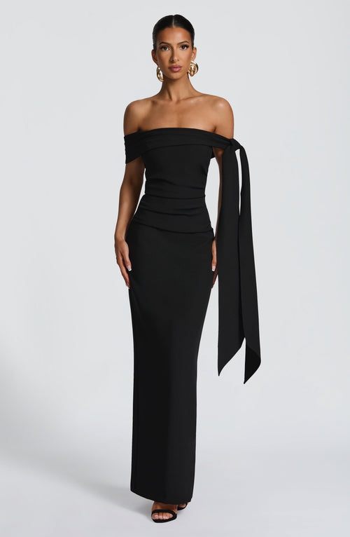 Addie Maxi Dress - Black Dress Babyboo Fashion Premium Exclusive Design