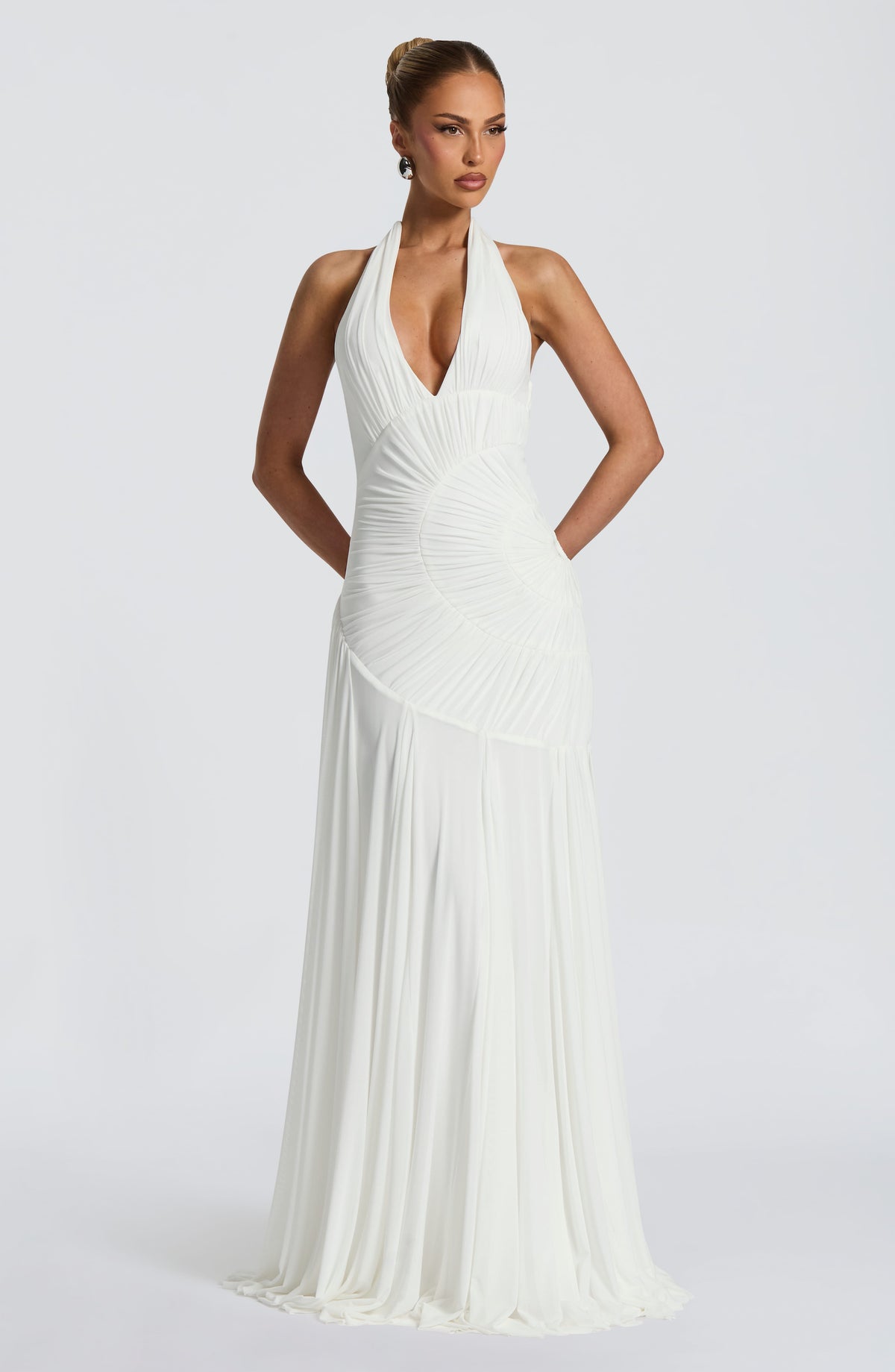 Cova Maxi Dress - Ivory Dress XS Babyboo Fashion Premium Exclusive Design