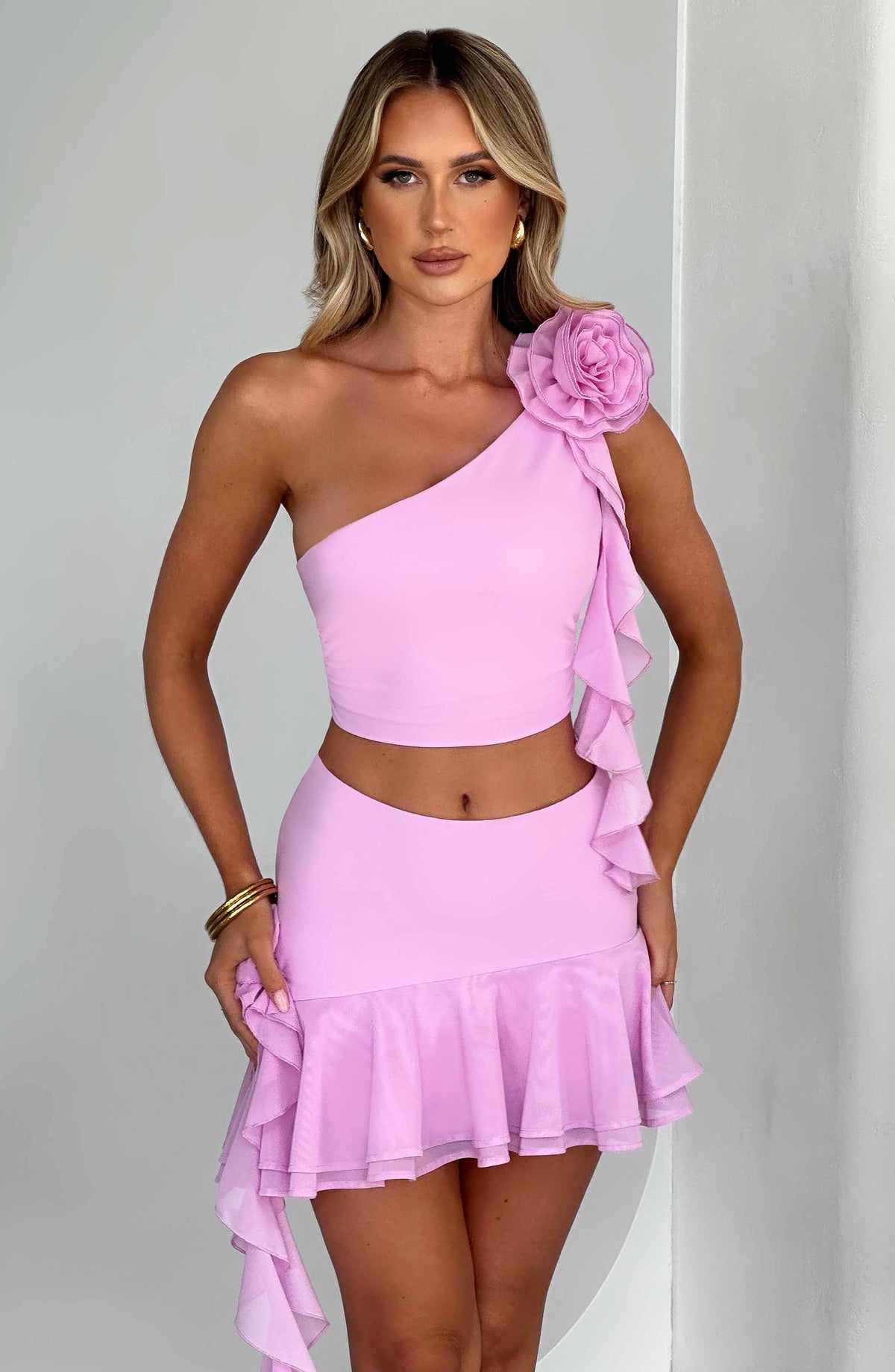 Daina Top - Pink Tops XS Babyboo Fashion Premium Exclusive Design
