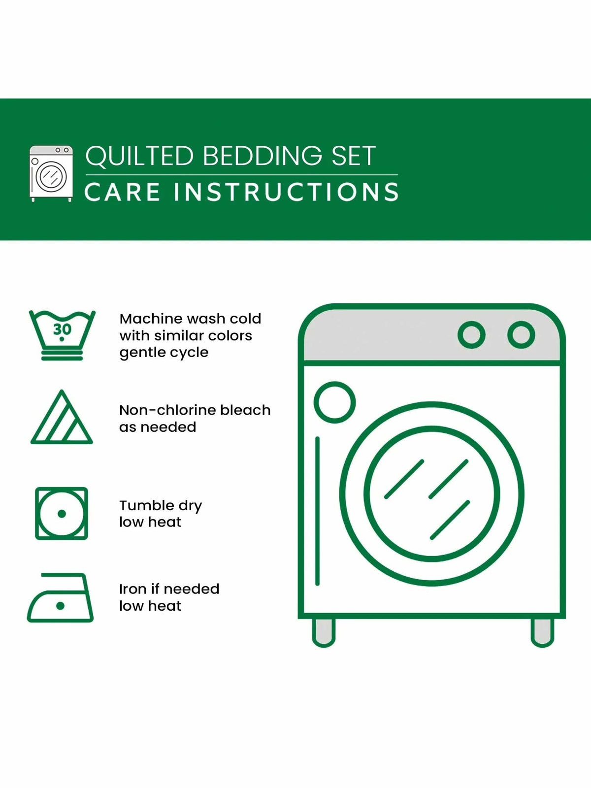 Bigfoot Monster 3-Piece Quilted Bedding Set