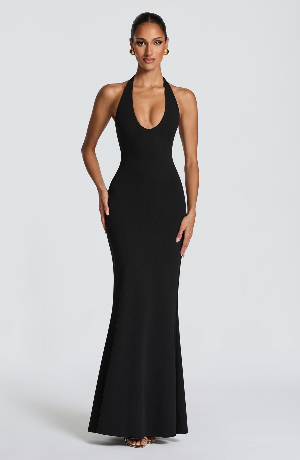 Fern Maxi Dress - Black Dress XS Babyboo Fashion Premium Exclusive Design