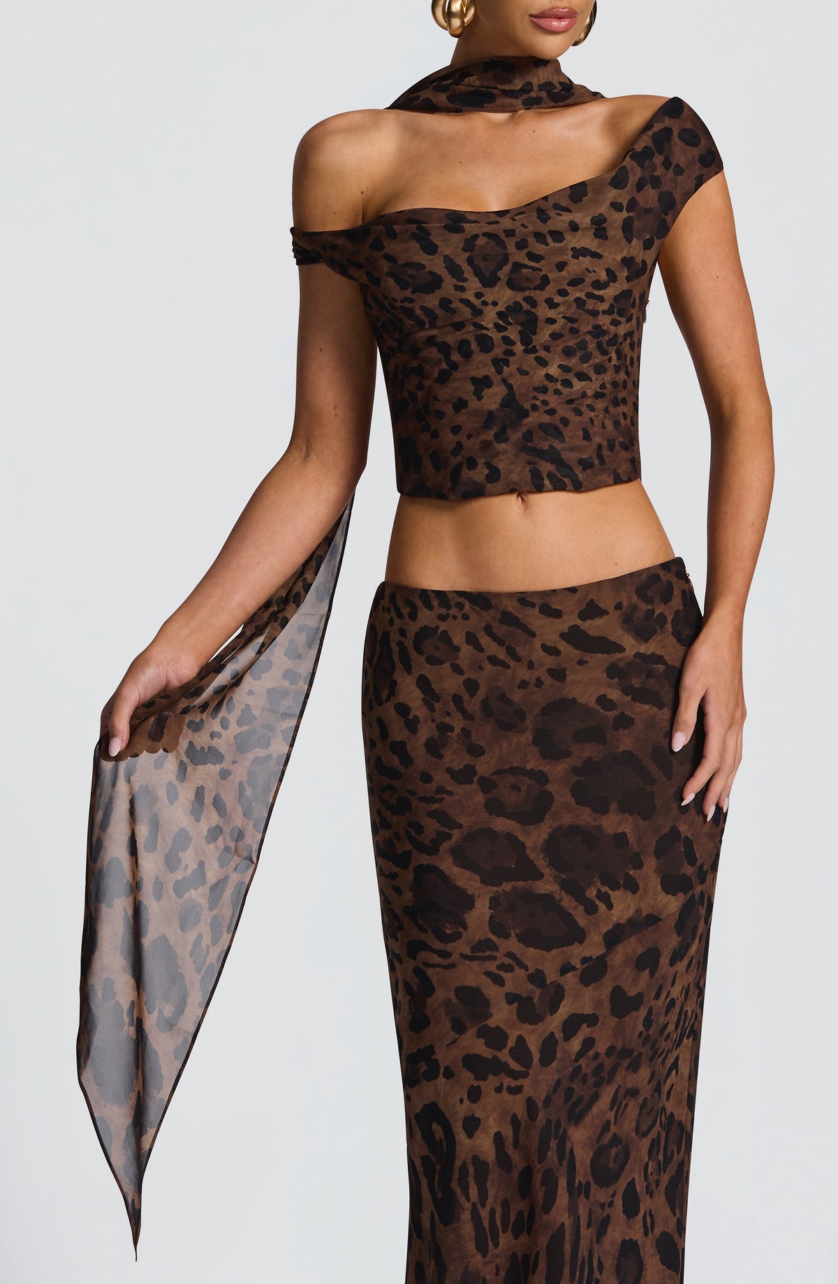 Freda Scarf - Leopard Print Accessories ONE SIZE Babyboo Fashion Premium Exclusive Design