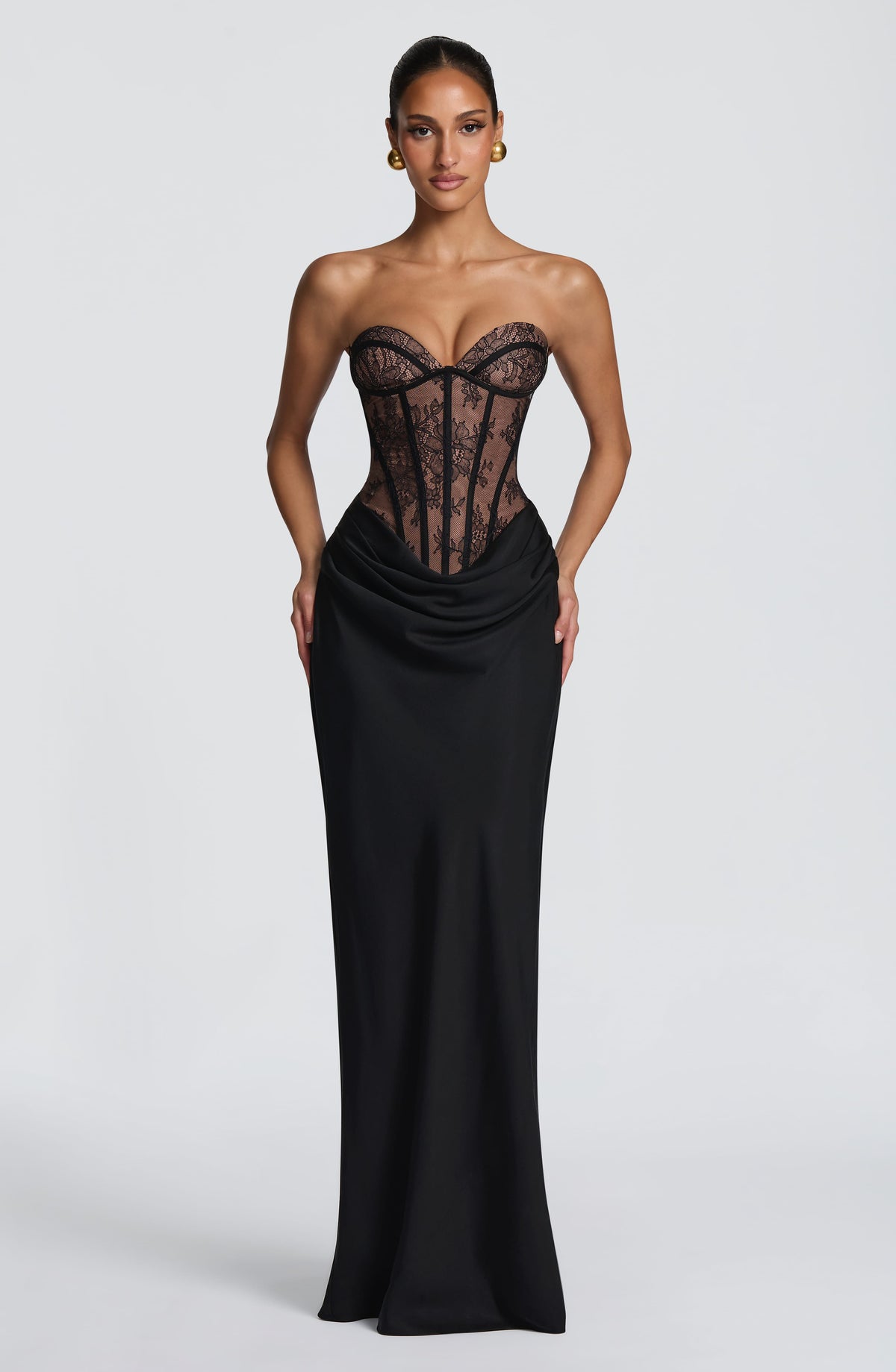 Kathleen Maxi Dress - Black Dress XS Babyboo Fashion Premium Exclusive Design