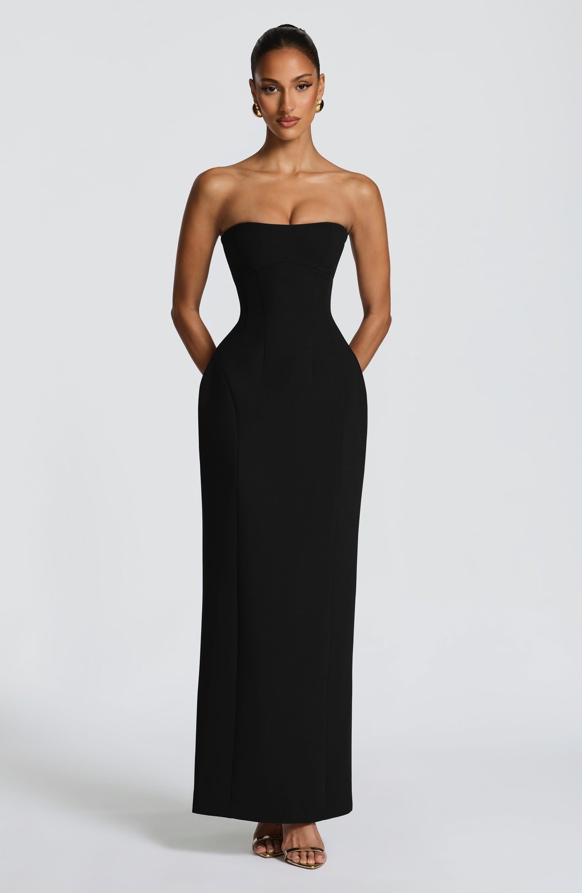 Manon Maxi Dress - Black Dress XS Babyboo Fashion Premium Exclusive Design