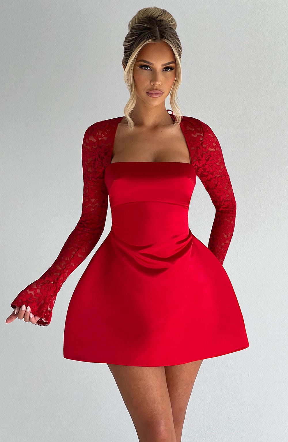 Sadie Mini Dress - Red Dress Babyboo Fashion Premium Exclusive Design