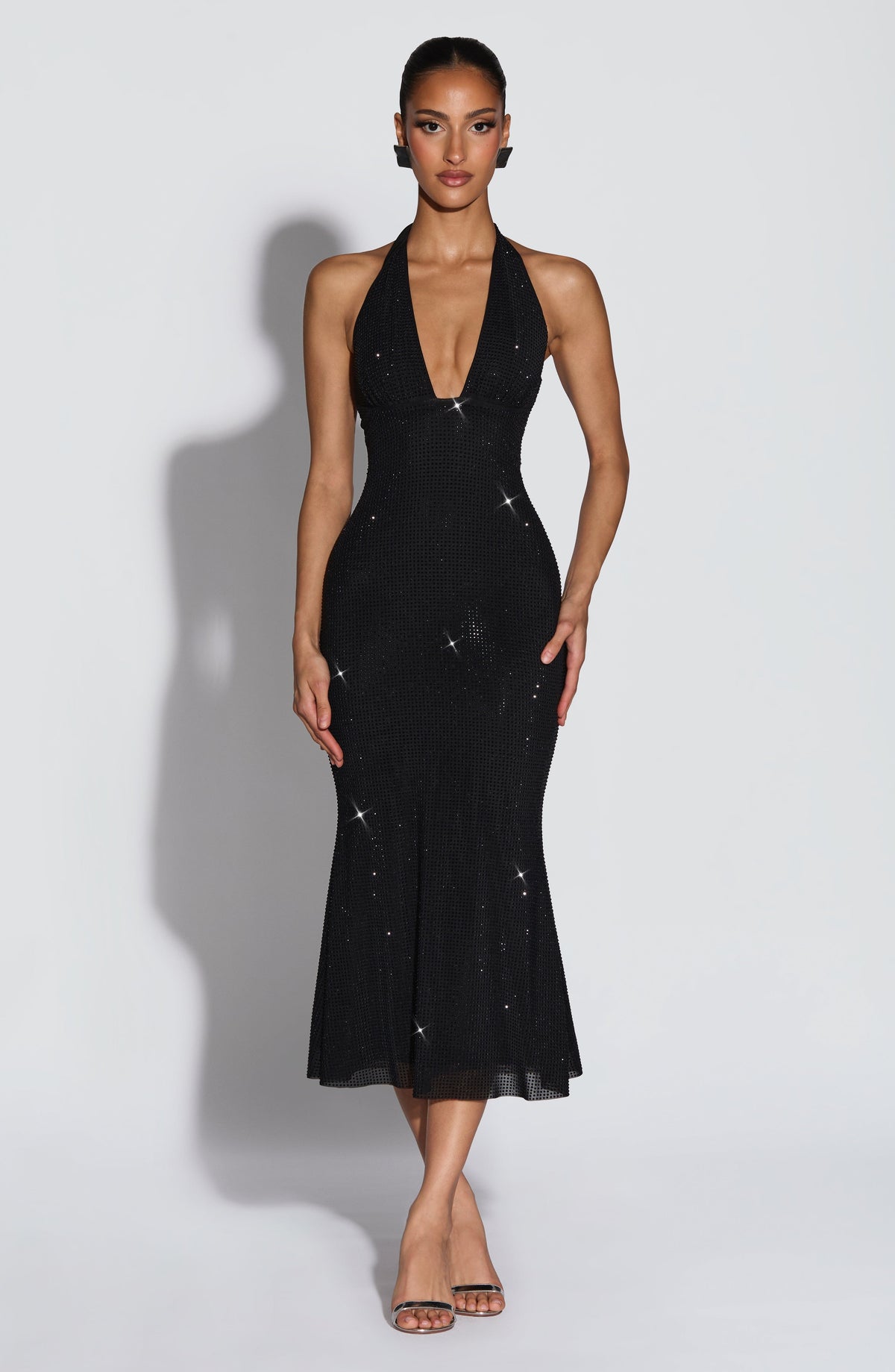 Sonora Midi Dress - Black Dress XS Babyboo Fashion Premium Exclusive Design