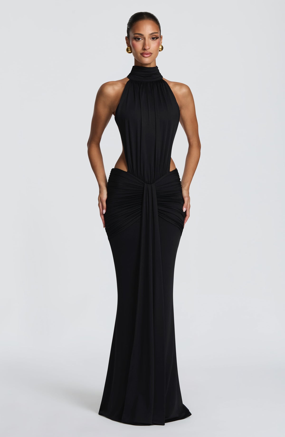 Thekla Maxi Dress - Black Dress XS Babyboo Fashion Premium Exclusive Design