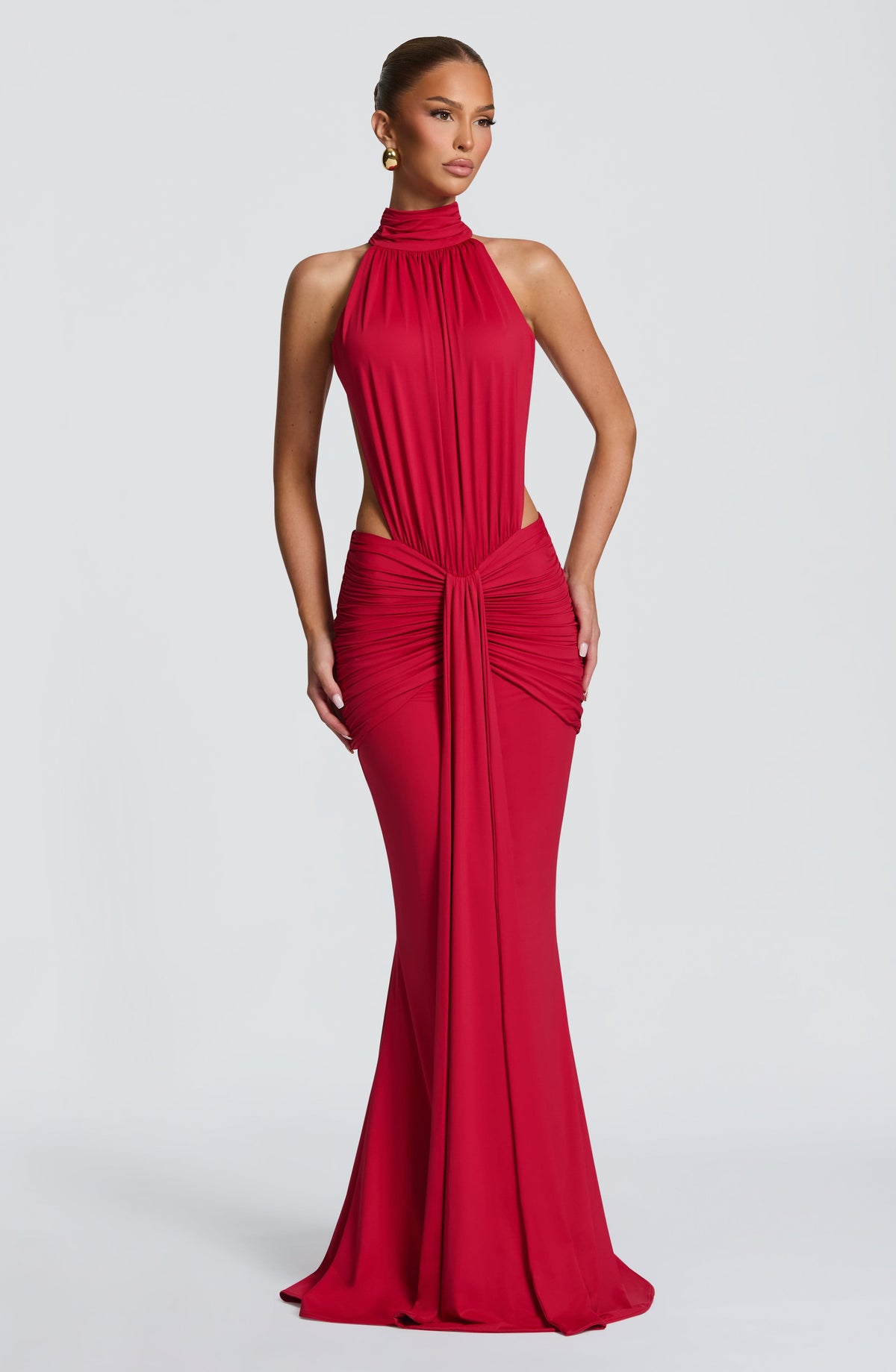 Thekla Maxi Dress - Red Dress Babyboo Fashion Premium Exclusive Design
