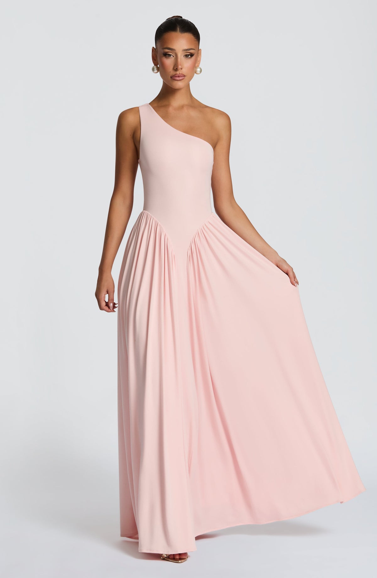 Vespera Maxi Dress - Soft Blush Dress Babyboo Fashion Premium Exclusive Design