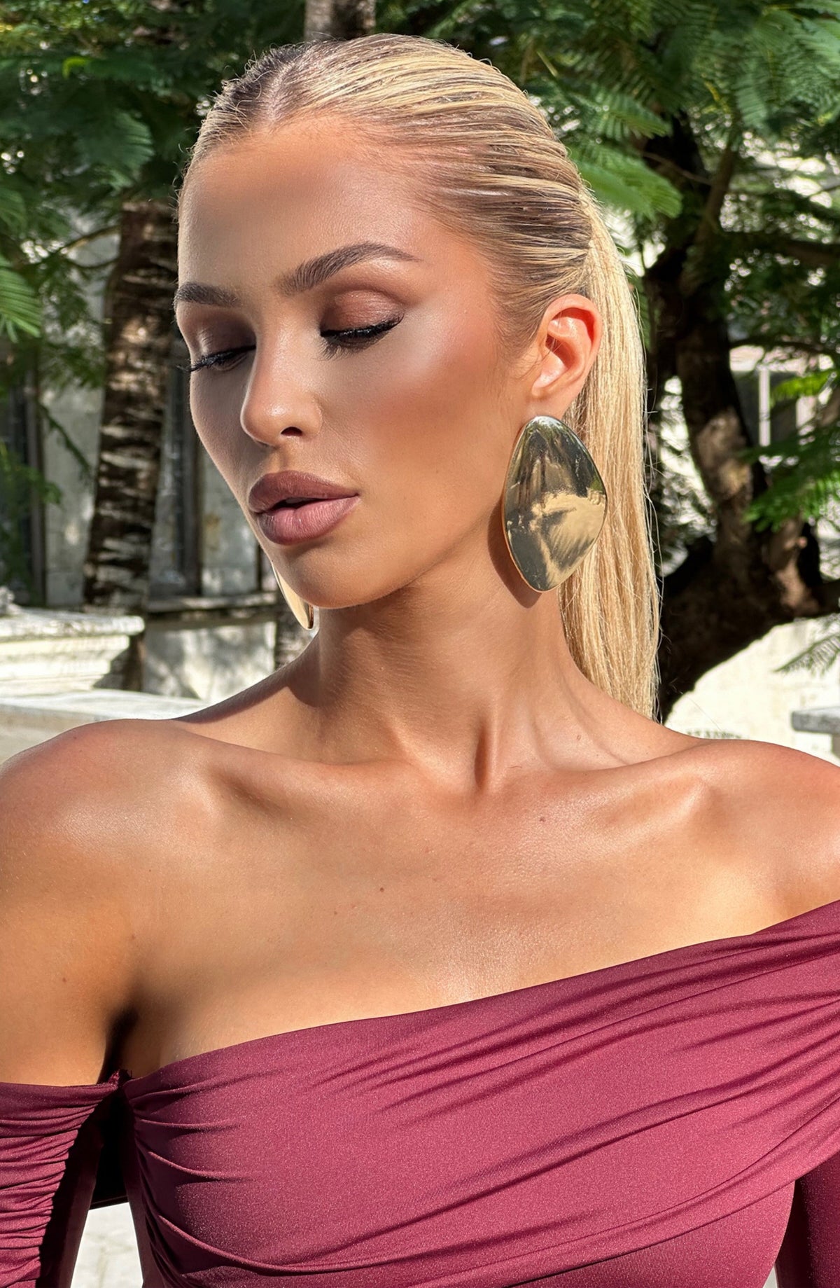 Yuki Earrings - Silver Accessories ONE SIZE Babyboo Fashion Premium Exclusive Design